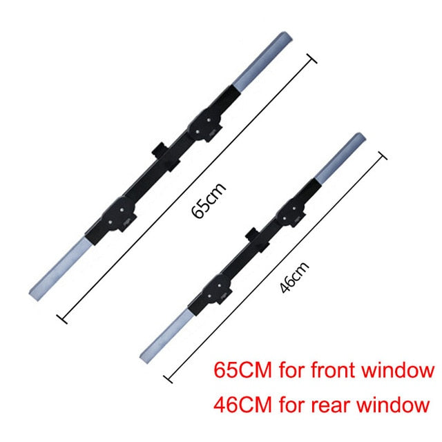 Car Windshield Curtain Retractable Set Folding Car Sunshade Cover Reflective Film Curtains Anti-UV Car Sun Shade 45cm/65cm/70cm