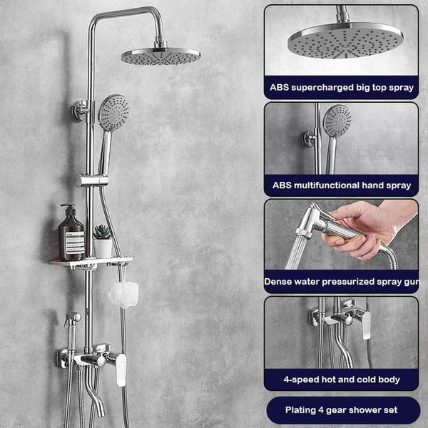 SAWQ Bathroom Shower Modern Black