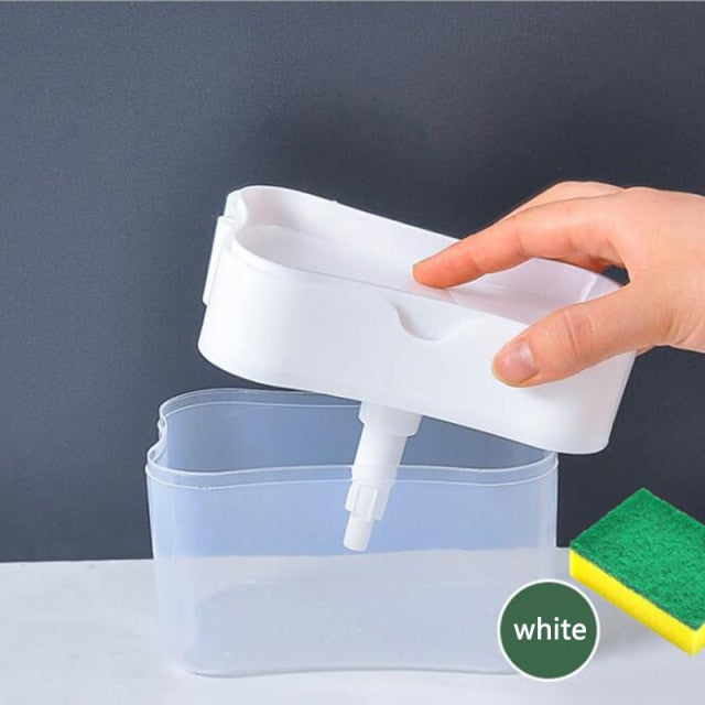 2 in 1 Sponge - Soap Dispenser