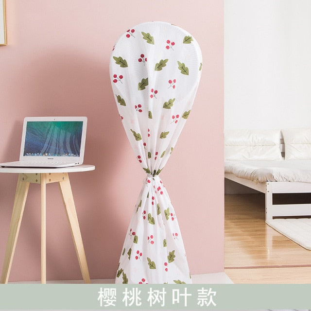 fan cover printed floor type fan cover household full package dust-proof fan cover  fan cover