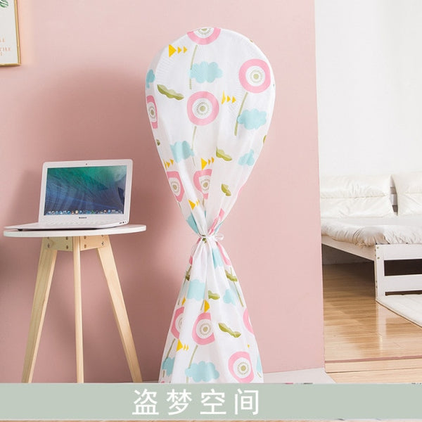 fan cover printed floor type fan cover household full package dust-proof fan cover  fan cover