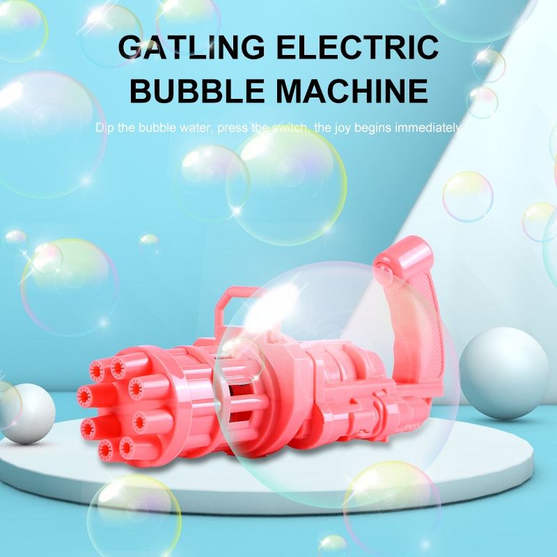 Gattling Bubble Gun