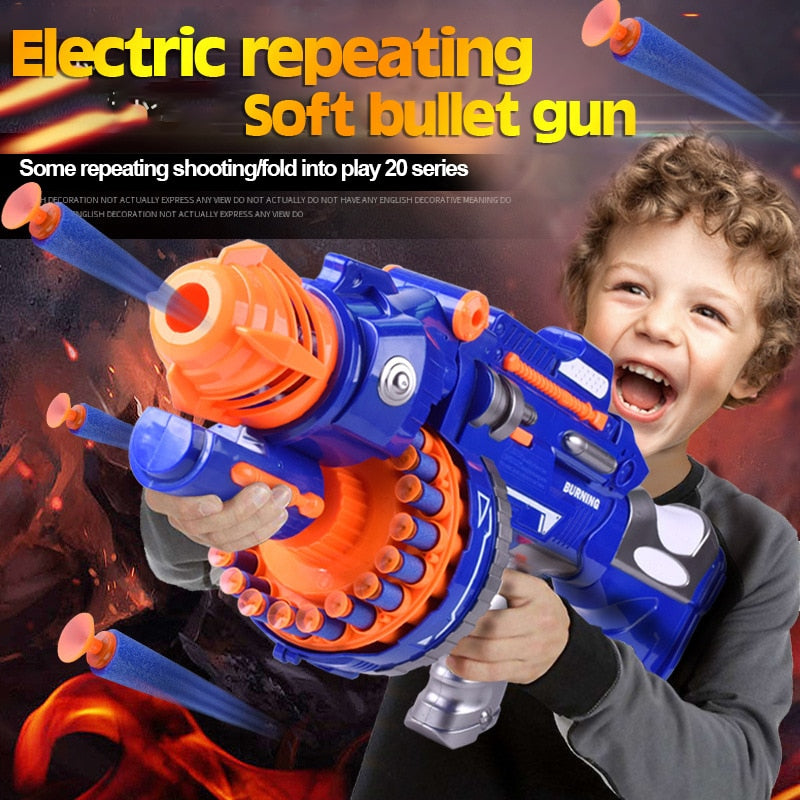 Electric Mega Gun Bomb Toy