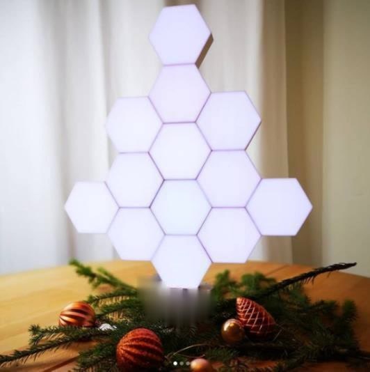 Wonderlife Lifesmart Cololight Pro Smart Geometry  DIY Lamp WiFi Work with Google Assistant Alexa Cololight APP Smart - 13Set