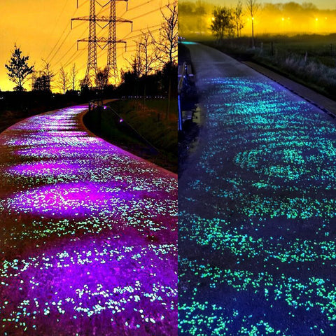 New 100pcs Luminous Stones Fish
