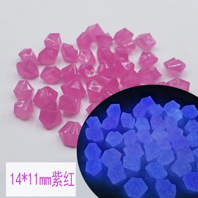 New 100pcs Luminous Stones Fish