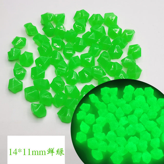New 100pcs Luminous Stones Fish
