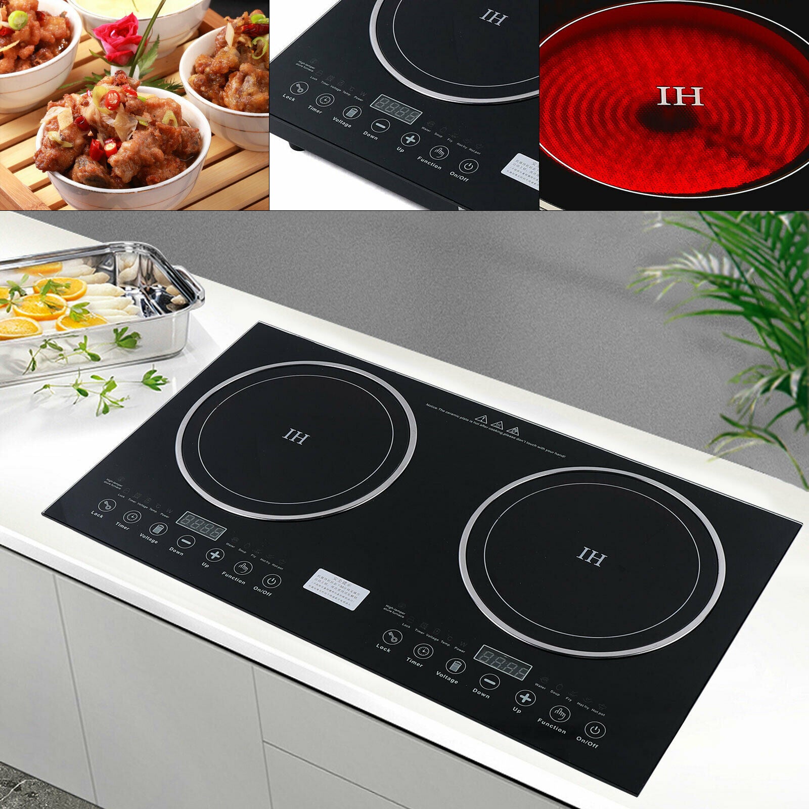 Electric IH Cooker Cooktop Stove